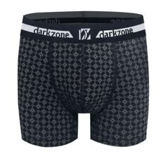 Desenli Lacivert Erkek Boxer XL