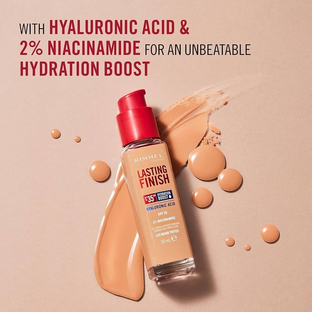 Rimmel London Kalıcı Bitiş 35 Saat Fondöten - 300 - Kum, 30Ml
