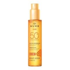 Nuxe Sun Bronzlaştırıcı Yüz ve Vücut Yağı SPF50 150 ml