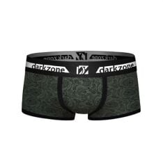 Biyeli Kurukafa Desenli Erkek Boxer
