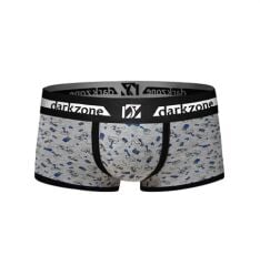 Biyeli Joystick Desenli Gri Erkek Boxer