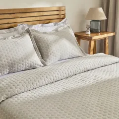Kaşmir Home Ophelia Tek Kişilik Yatak Örtüsü Takımı Gri