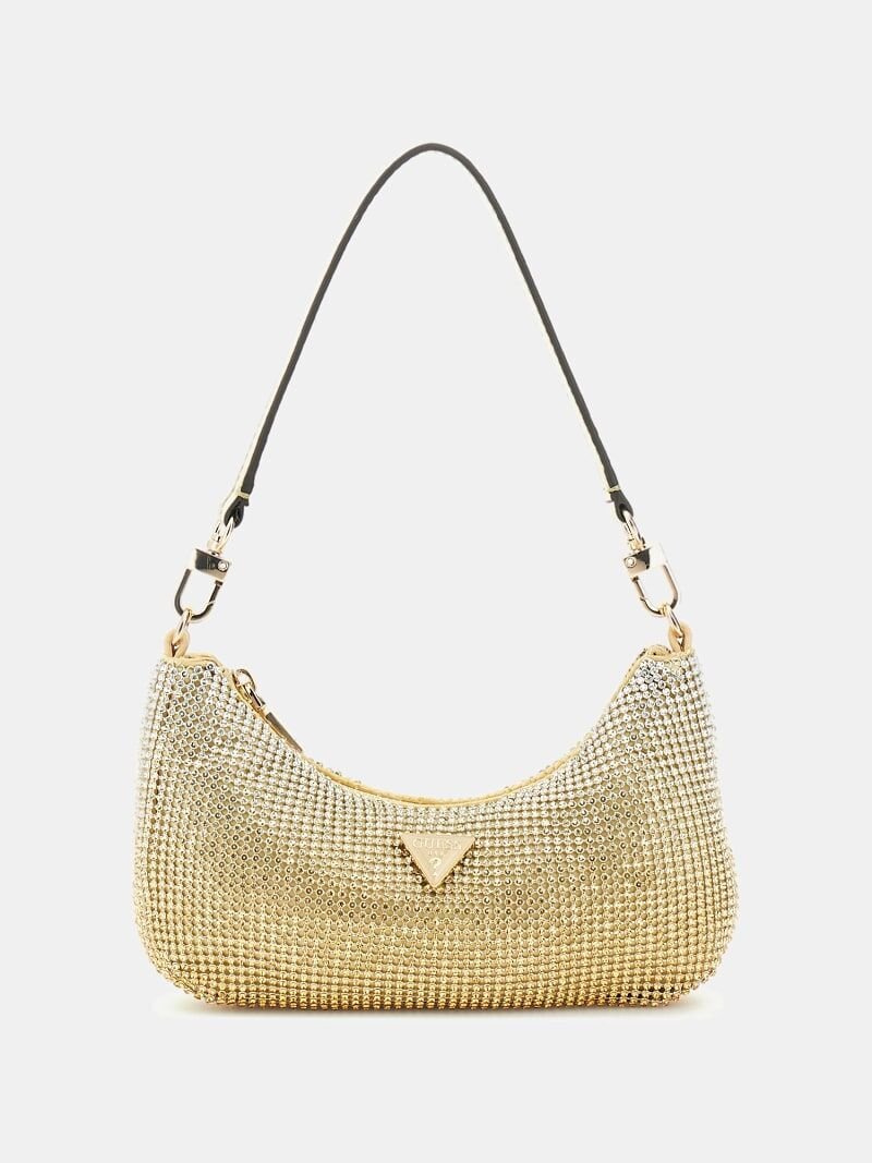 Zalina Rhinestone Mini Shoulder Bag