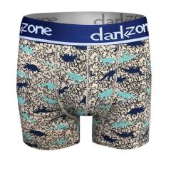 Dinazor Desenli Krem Erkek Boxer M