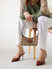 Neda 4G Peony Logo Shoulder Bag
