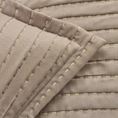 Karaca Home Elie Tek Kişilik Yatak Örtüsü Seti Bej