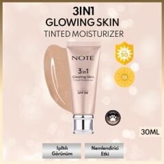 Note 3in1 Glowing Skin Tinted Nemlendirici