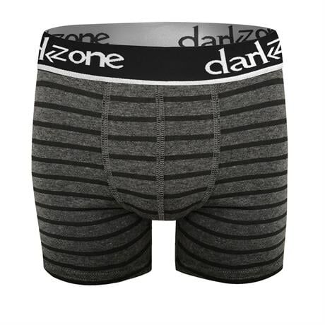 Şerit Desenli Antrasit Erkek Boxer M