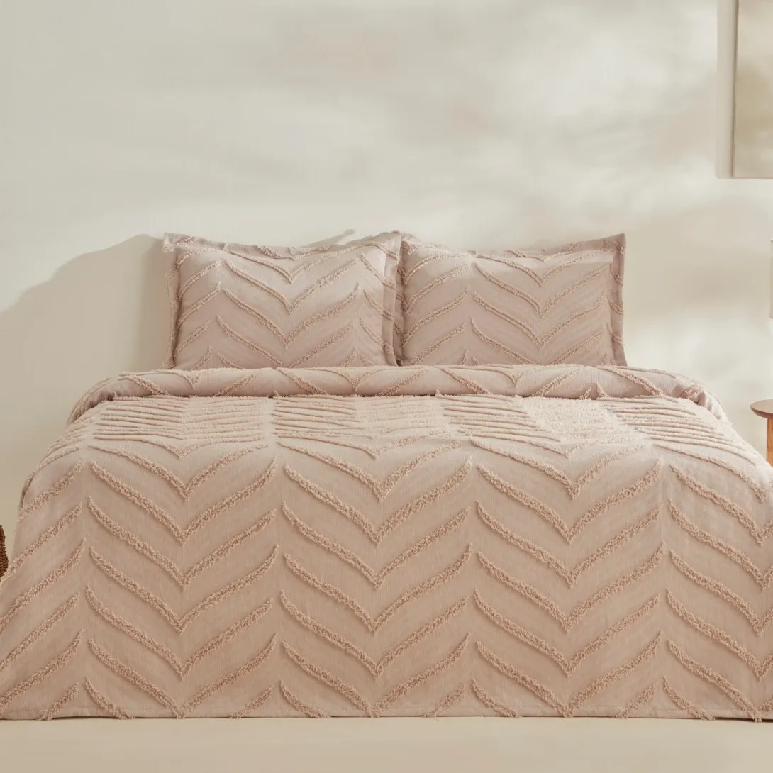 Karaca Home Arlina Geo Taş Çift Kişilik Yatak Örtüsü