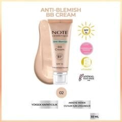 Note BB Krem Anti Blemish No: 02