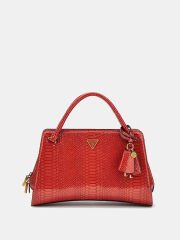 Georgina python-print handbag