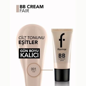 Flormar Doğal Bitişli BB Krem No: 001