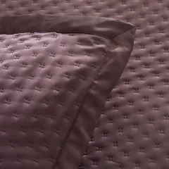 Karaca Home Alice Çift Kişilik Yatak Örtüsü Seti Mürdüm