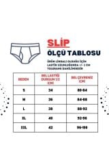 Erkek Turkuaz Pamuklu Lastikli Slip Külot