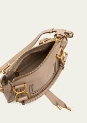 CHLOE Marcie Small Satchel Bag in Grained Calfskin