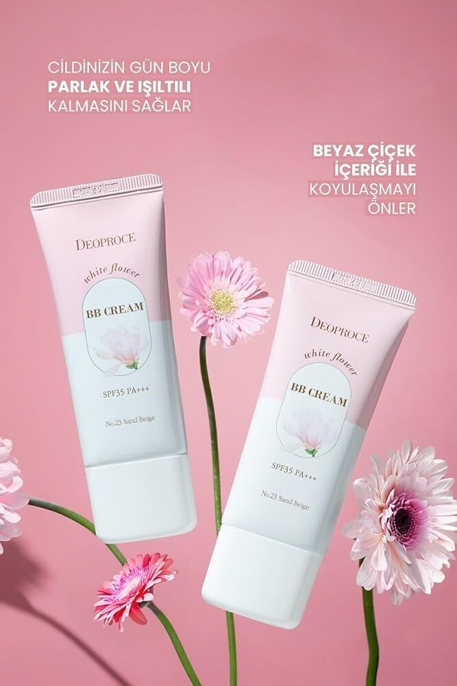 Deoproce Beyazlatıcı ve Işıltı Artırıcı White Flower Bb Krem 30 mililitre No:21