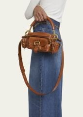 CHLOE Camera Bag Small in Natural Shiny Calfskin