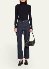 CHLOE The 99 Shoulder Bag in Shiny Grained Calfskin