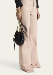 CHLOE Sea Treasures Pleated Crossbody Bag in Leather