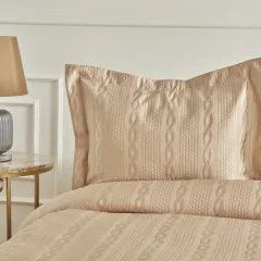 Nautica Home Rope Çift Kişilik Yatak Örtüsü Seti Beige