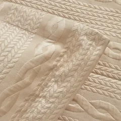 Nautica Home Rope Çift Kişilik Yatak Örtüsü Seti Beige