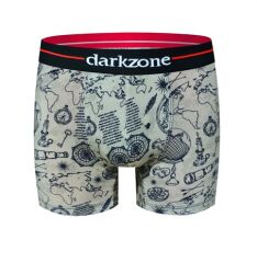 Keşif Desenli Erkek Boxer (Dijital Baskılı)