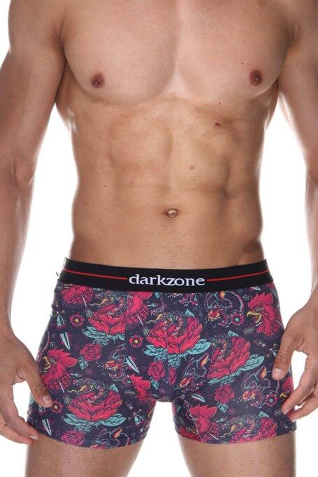Horoz Desenli Erkek Boxer (Dijital Boxer)