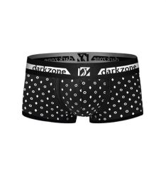 Biyeli Geometrik Desenli Erkek Boxer L