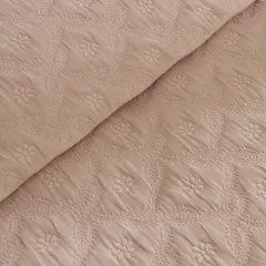 Karaca Home Arya Çift Kişilk Yatak Örtüsü Seti Pudra