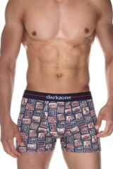 Vintage Baskılı Erkek Boxer (Dijital Baskılı)
