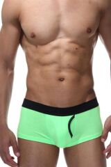Neon Yeşil Erkek Hipster Boxer XL
