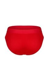 Erkek Lastikli Kırmızı Bambu Slip
