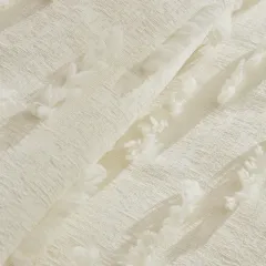 Kaşmir Home Ella Çift Kişilik Yatak Örtüsü Offwhite
