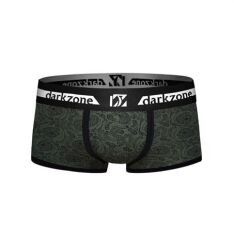 Biyeli Kurukafa Desenli Erkek Boxer L