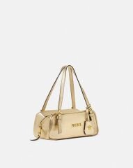 VERSACE TAG BOWLİNG METALİK OMUZ ÇANTASI RENK: Altın