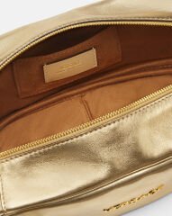 VERSACE TAG BOWLİNG METALİK OMUZ ÇANTASI RENK: Altın
