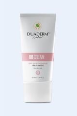 Duaderm Natural Duaderm Besleyici BB Krem, SPF 50+ UVA/UVB Koruma, Nude Ton, 50 ml