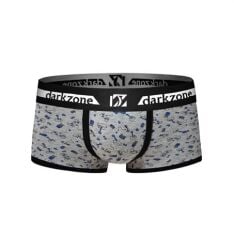 Biyeli Joystick Desenli Gri Erkek Boxer M