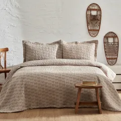 Karaca Home Loretta Çift Kişilik Yatak Örtüsü Bej