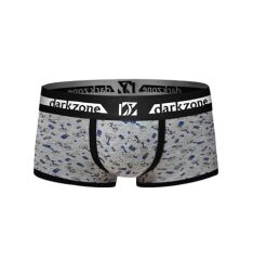 Biyeli Joystick Desenli Gri Erkek Boxer S