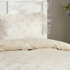 Karaca Home Plant Çift Kişilik Yatak Örtüsü Sarı