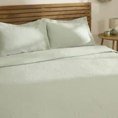 Kaşmir Home Balance Çift Kişilik Yatak Örtüsü Takımı Çağla