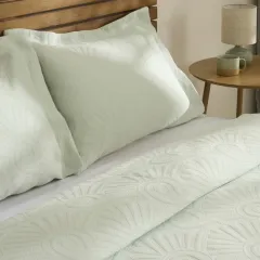 Kaşmir Home Balance Çift Kişilik Yatak Örtüsü Takımı Çağla