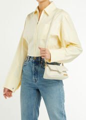 Jacquemus The Small Bambimou Beige Women's Shoulder Bag