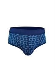Desenli Lacivert Hipster Erkek Slip