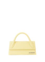 Jacquemus Le Chiquito Long Yellow Women's Leather Bag