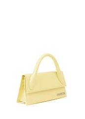 Jacquemus Le Chiquito Long Yellow Women's Leather Bag