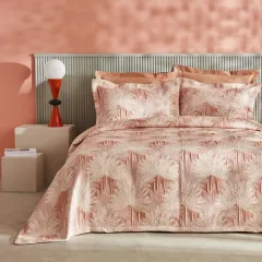 Karaca Home Reilla Çift Kişilik Yatak Örtüsü Mint