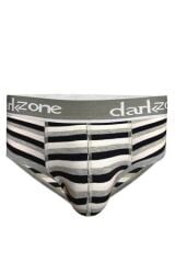 Çizgili Desenli Hipster Erkek Slip