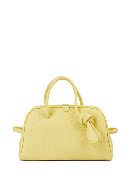 Jacquemus The Small Turismo Yellow Women's Leather Bag